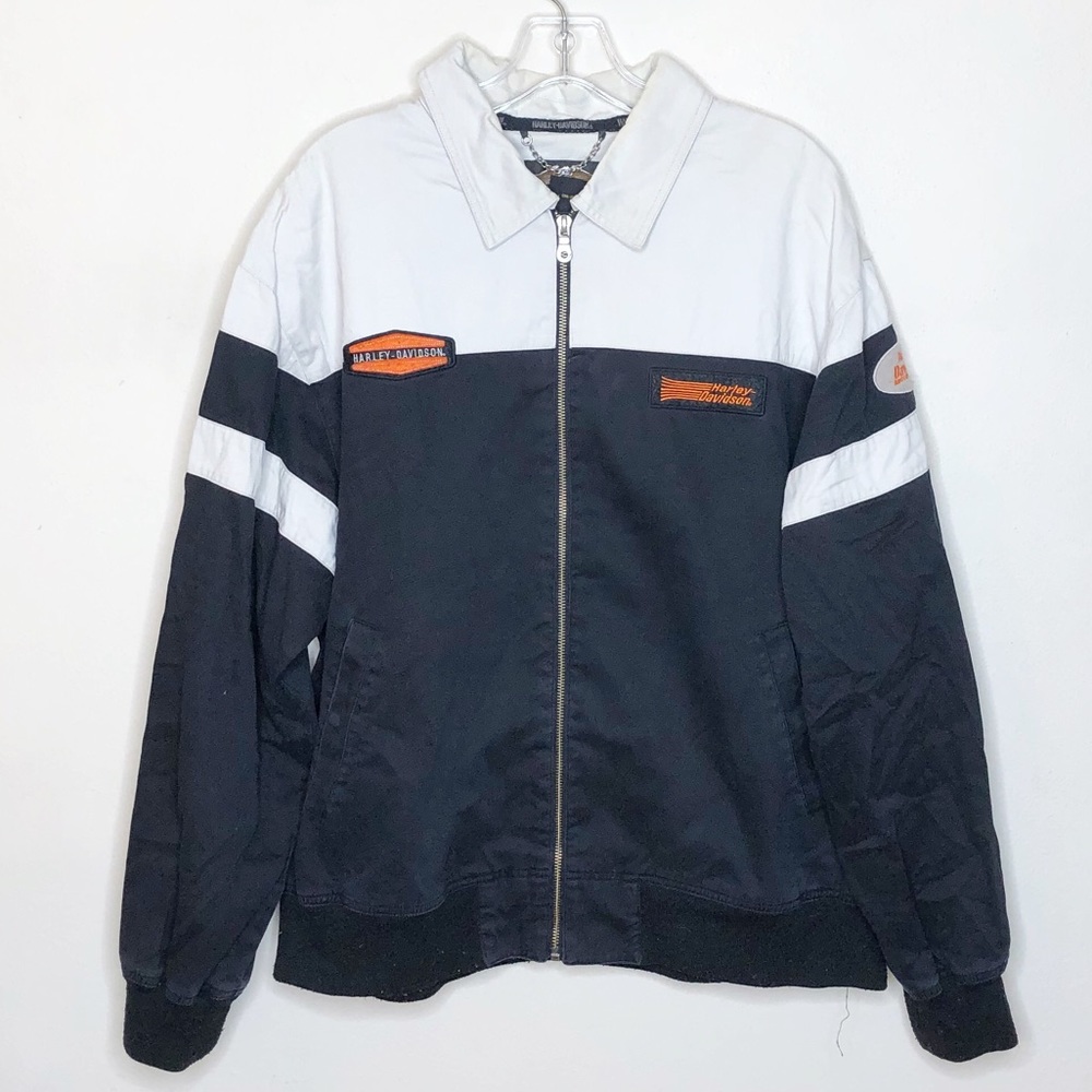 Harley-Davidson Full Zip Riding Jacket Men’s Large